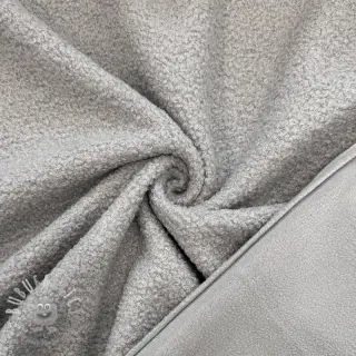 Fleece TEDDY DOUBLE SIDED light grey