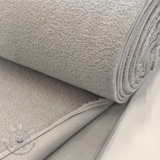 Fleece TEDDY DOUBLE SIDED light grey