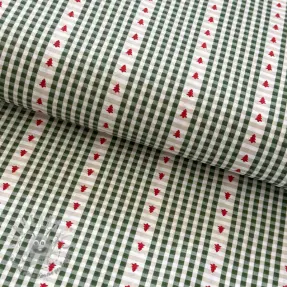 Tessuto di cotone Epinette vert