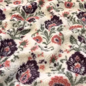 Tessuto per cappotti TEDDY JACQUARD Pretty mix design F