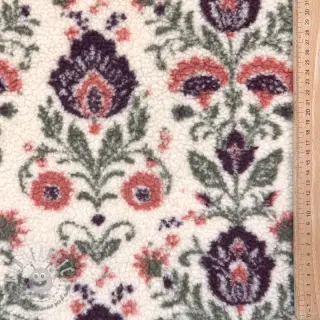 Tessuto per cappotti TEDDY JACQUARD Pretty mix design F