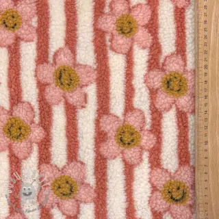 Tessuto per cappotti TEDDY JACQUARD Pretty mix design D