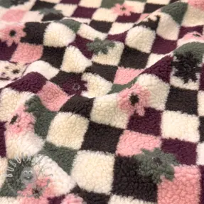 Tessuto per cappotti TEDDY JACQUARD Pretty mix design C