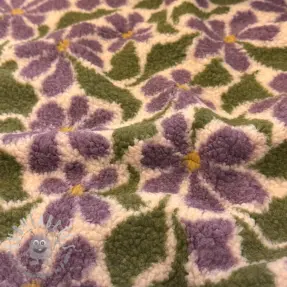 Tessuto per cappotti TEDDY JACQUARD Pretty mix design B