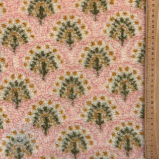 Tessuto per cappotti TEDDY JACQUARD Pretty mix design A