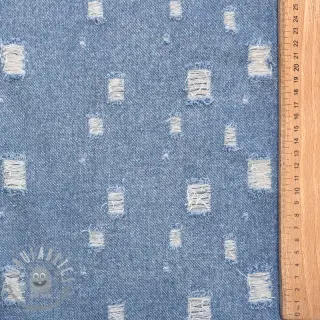 JEANS DAMAGED light blue