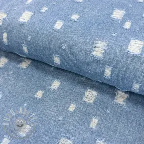 JEANS DAMAGED light blue