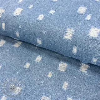 JEANS DAMAGED light blue