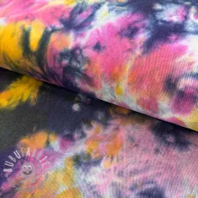 JEANS TIE DYE HEAVY fuchsia