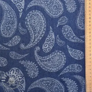 JEANS JACQUARD Paisley dark jeans