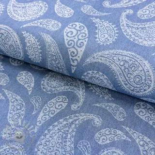JEANS JACQUARD Paisley light jeans