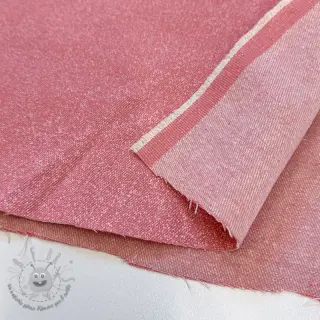 JEANS WAXED light pink