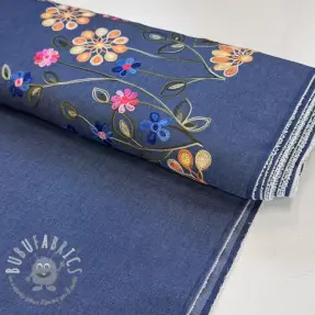 JEANS EMBROIDERY BORDER design B