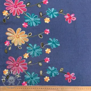 JEANS EMBROIDERY BORDER design A