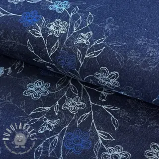 JEANS EMBROIDERY Jacquard Floralia