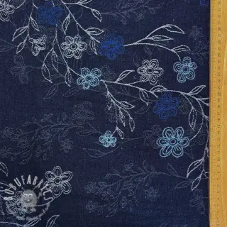 JEANS EMBROIDERY Jacquard Floralia