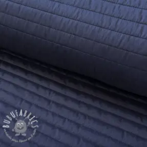 Tessuto trapuntato WATERPROOF Stripes dark blue