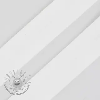 Elastico per bordatura matt 20 mm white