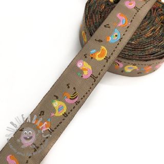 Nastro Bird song taupe