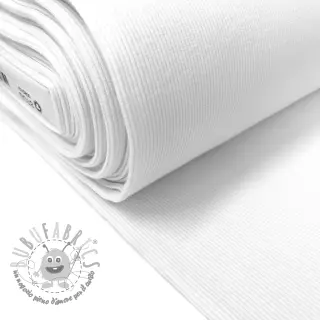Costina elastica RIB blanc ORGANIC