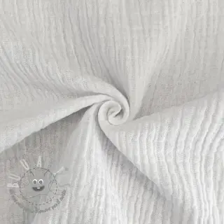 Mussola/Doppia garza white