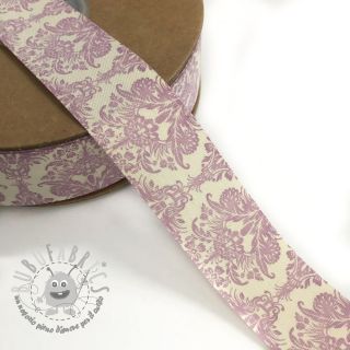 Nastro di cotone Ornament purple