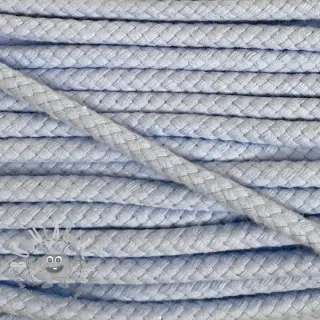 Cordino di cotone 8 mm light blue