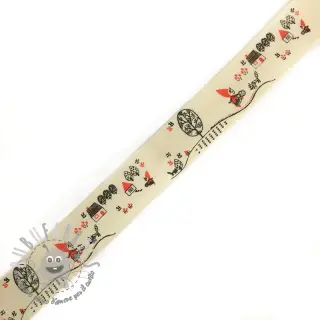 Nastro di cotone Red ridding hood