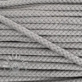 Cordino di cotone 8 mm light grey