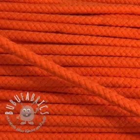 Cordino di cotone 8 mm orange