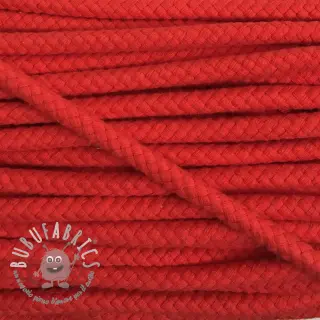 Cordino di cotone 8 mm red