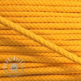 Cordino di cotone 8 mm yellow