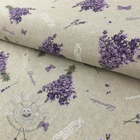 Tessuto decorativo Linenlook Lavender