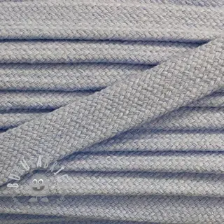 Cordino di cotone piatto 13 mm light blue