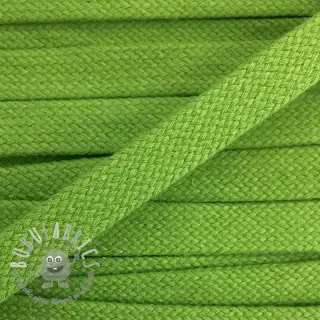 Cordino di cotone piatto 15 mm dark lime
