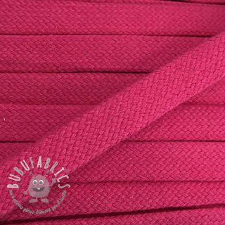 Cordino di cotone piatto 15 mm fuchsia