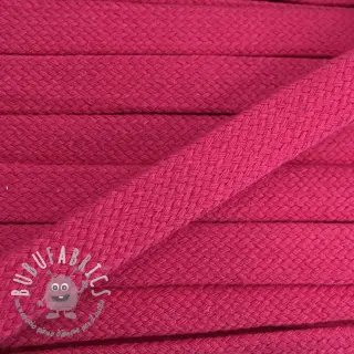 Cordino di cotone piatto 15 mm fuchsia