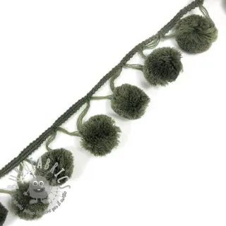 Bordatura con pompon MEGA army