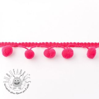 Bordatura con pompon SMALL pink