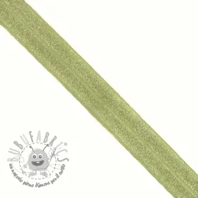 Elastico per bordatura glitter 20 mm lime