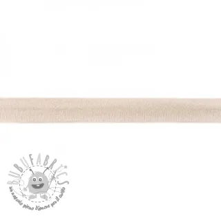 Nastro per bordatura in jersey beige