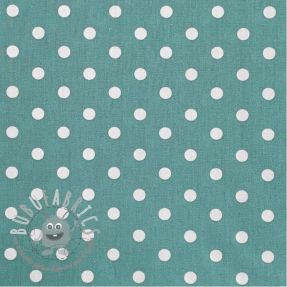 Tessuto di cotone Dots fresh sage
