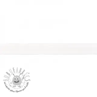 Nastro per bordatura in jersey white