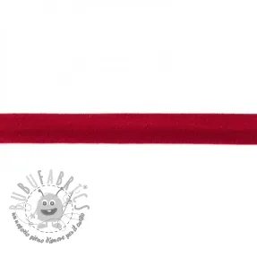 Nastro per bordatura in jersey dark red