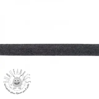 Nastro per bordatura in jersey melange anthracite