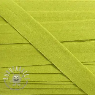 Elastico per bordatura matt 20 mm lime