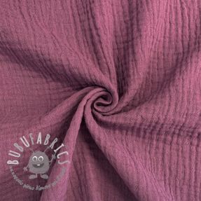 Mussola/Doppia garza purple ORGANIC