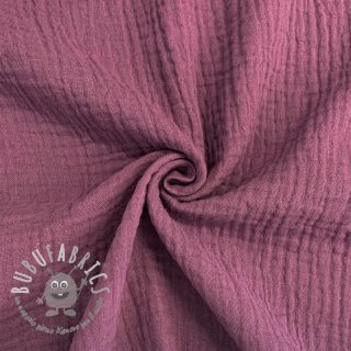 Mussola/Doppia garza purple ORGANIC