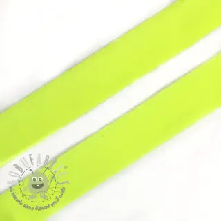 Elastico per bordatura matt 20 mm neon yellow