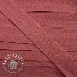 Elastico per bordatura matt 20 mm old pink